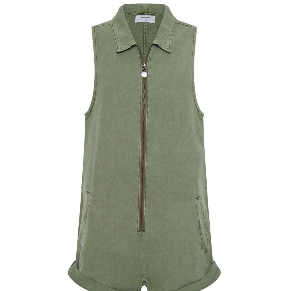 Free People x One Teaspoon Braxton Mini Utility Jumpsuit Size Large NWT - Picture 3 of 8